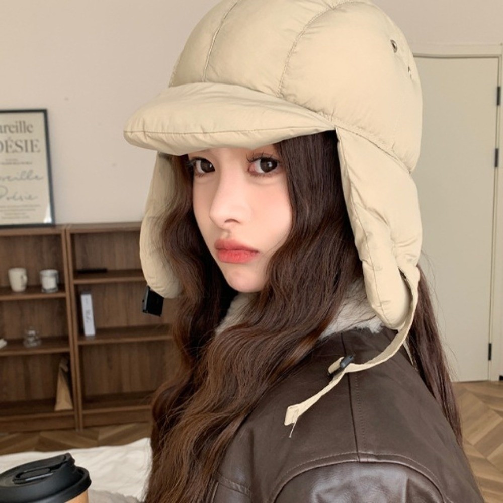 Solid Color Padded Bomber Hats - Winter Trapper Hat 评论和价格
