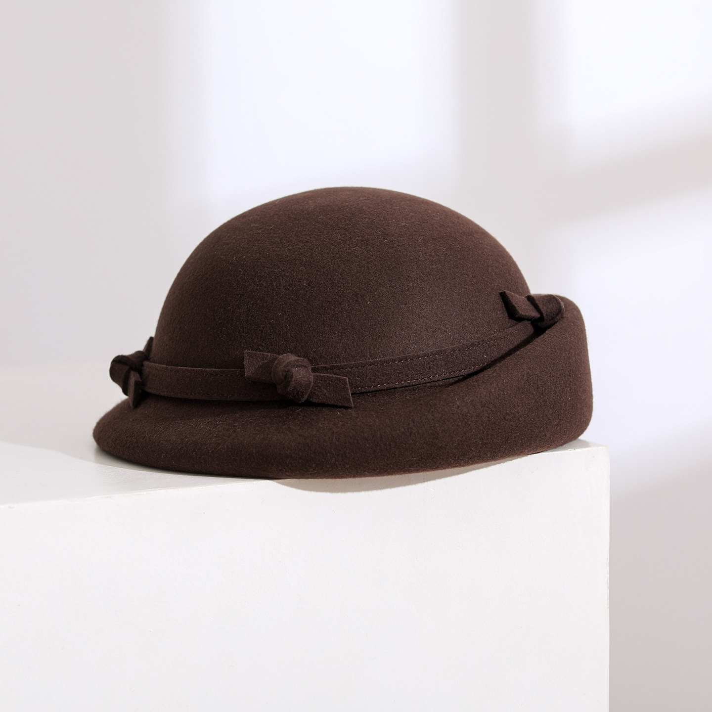 Elegant Vintage Side Bow 100%  - Beret French Wool 评论和价格