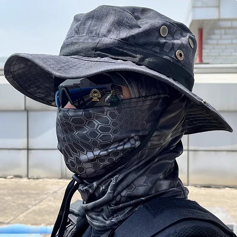 Camouflage Boonie Cap Balaclav - Boonie Hat Tactical 评论和价格