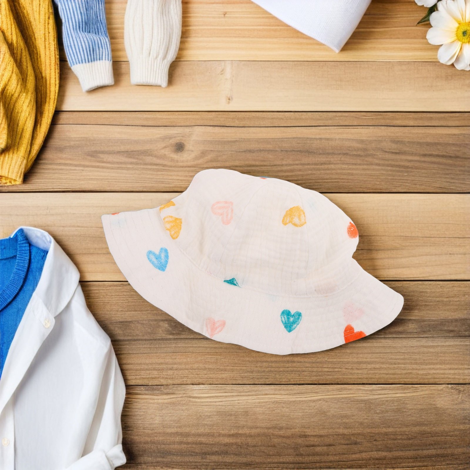 Baby Sun Hat Soft Cotton Breat - Bucket Hat Cotton 评论和价格