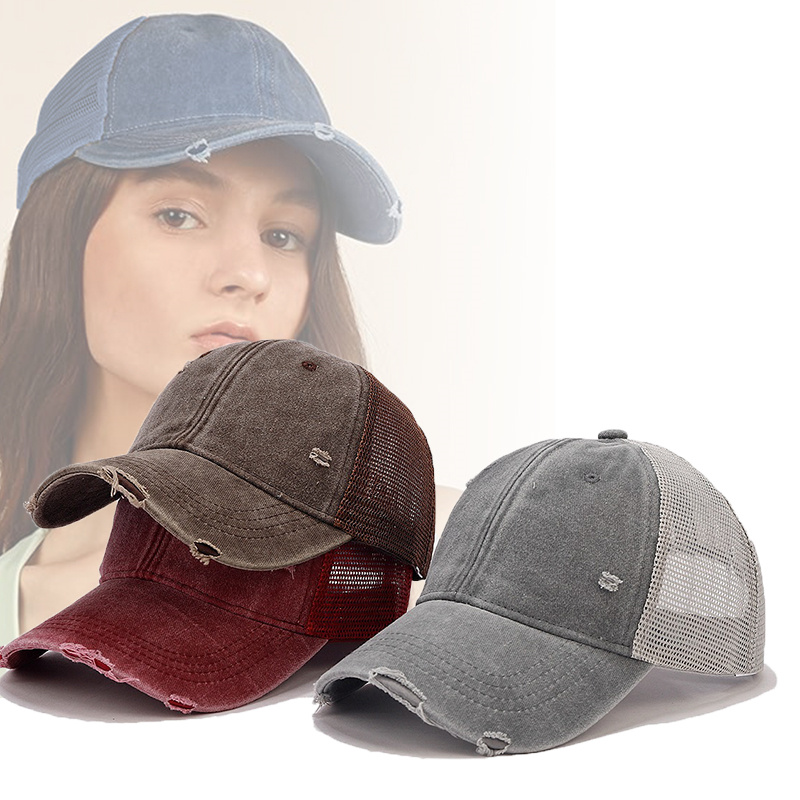 Fashion Trucker Caps Solid Col - Trucker Cap Mesh 评论和价格