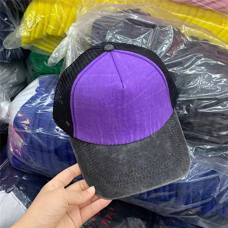Mesh  Washed Foam Baseball Cap - Trucker Cap Mesh 评论和价格