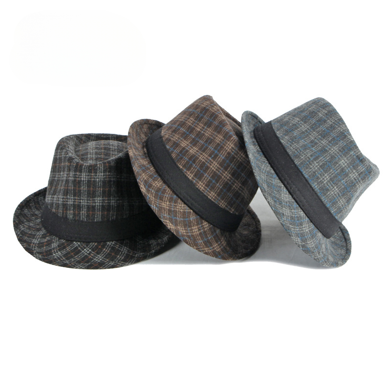 New Woolen Jazz Hat in Spring  - Fedora Hat Wool 评论和价格