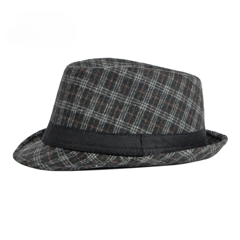 New Woolen Jazz Hat in Spring  - Fedora Hat Wool 评论和价格