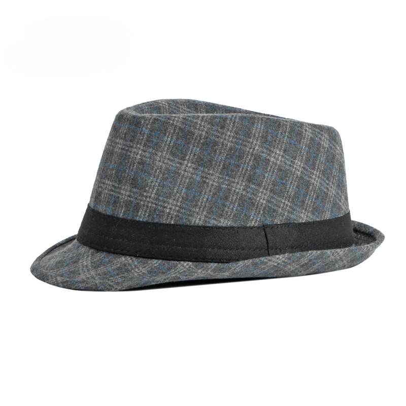 New Woolen Jazz Hat in Spring  - Fedora Hat Wool 评论和价格