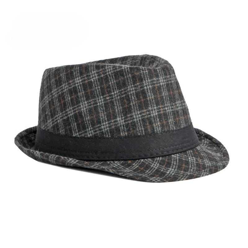 New Woolen Jazz Hat in Spring  - Fedora Hat Wool 评论和价格