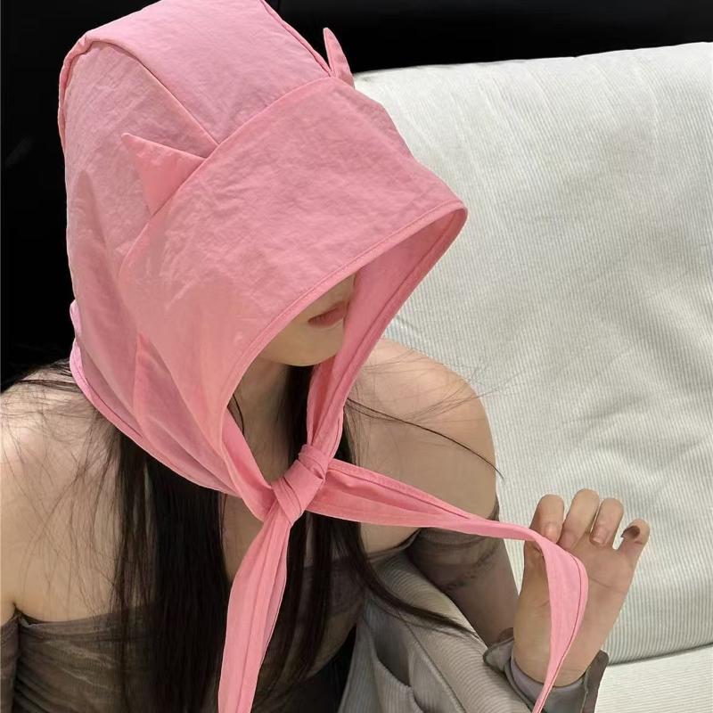 Cute Cat Ear Sun Visor Thin Ea - Visor Sun Hat 评论和价格