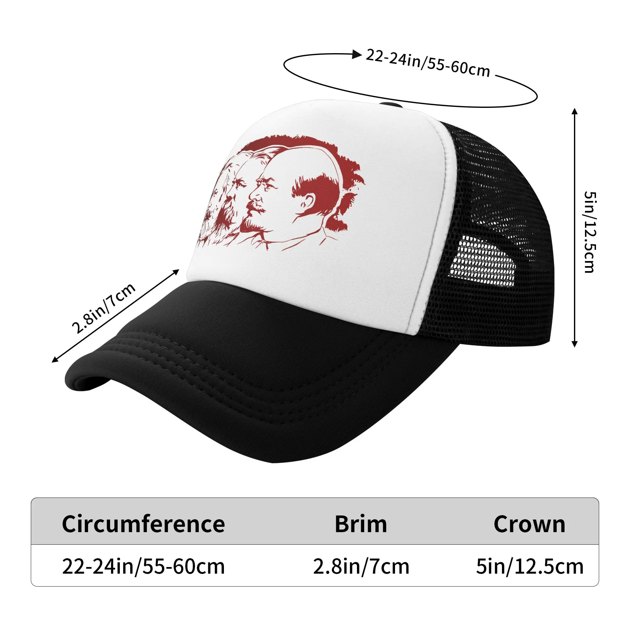 New Marx Engels Lenin  Mesh Su - Trucker Cap Mesh 评论和价格