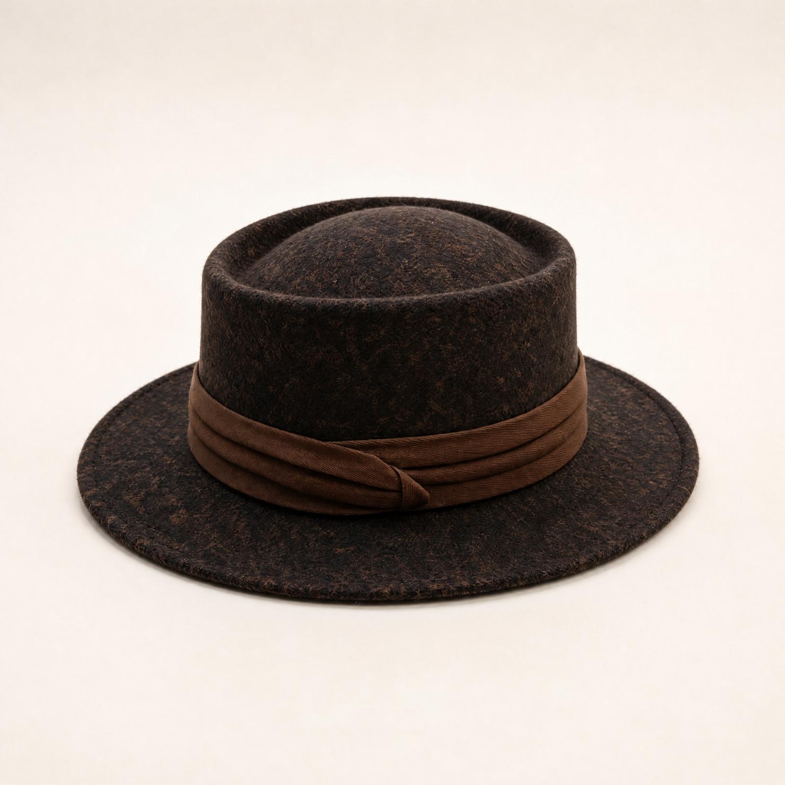 Woolen Felt Hat with Material  - Fedora Hat Wool 评论和价格