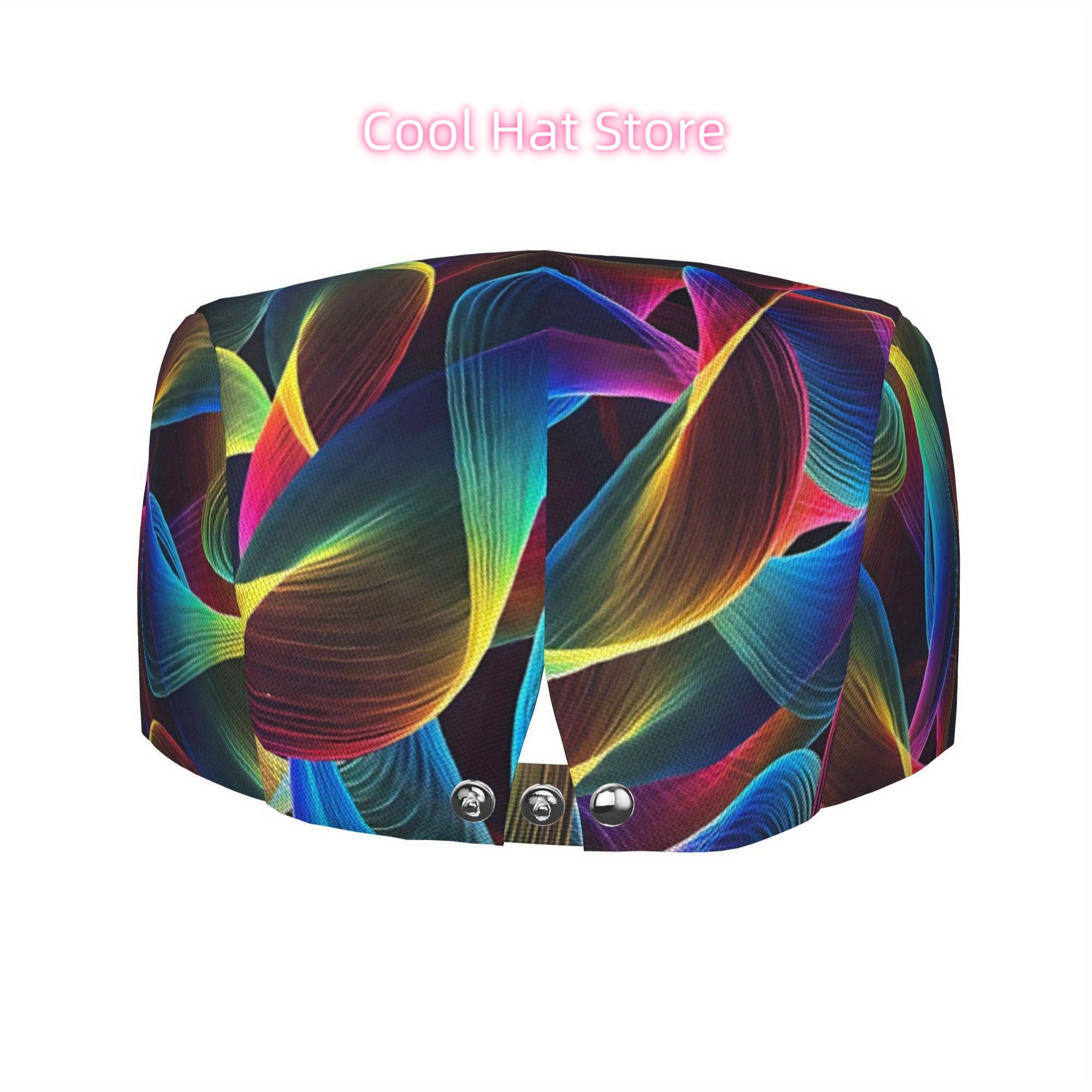 Full-width printing rainbow li - Newsboy Cap Ivy 评论和价格