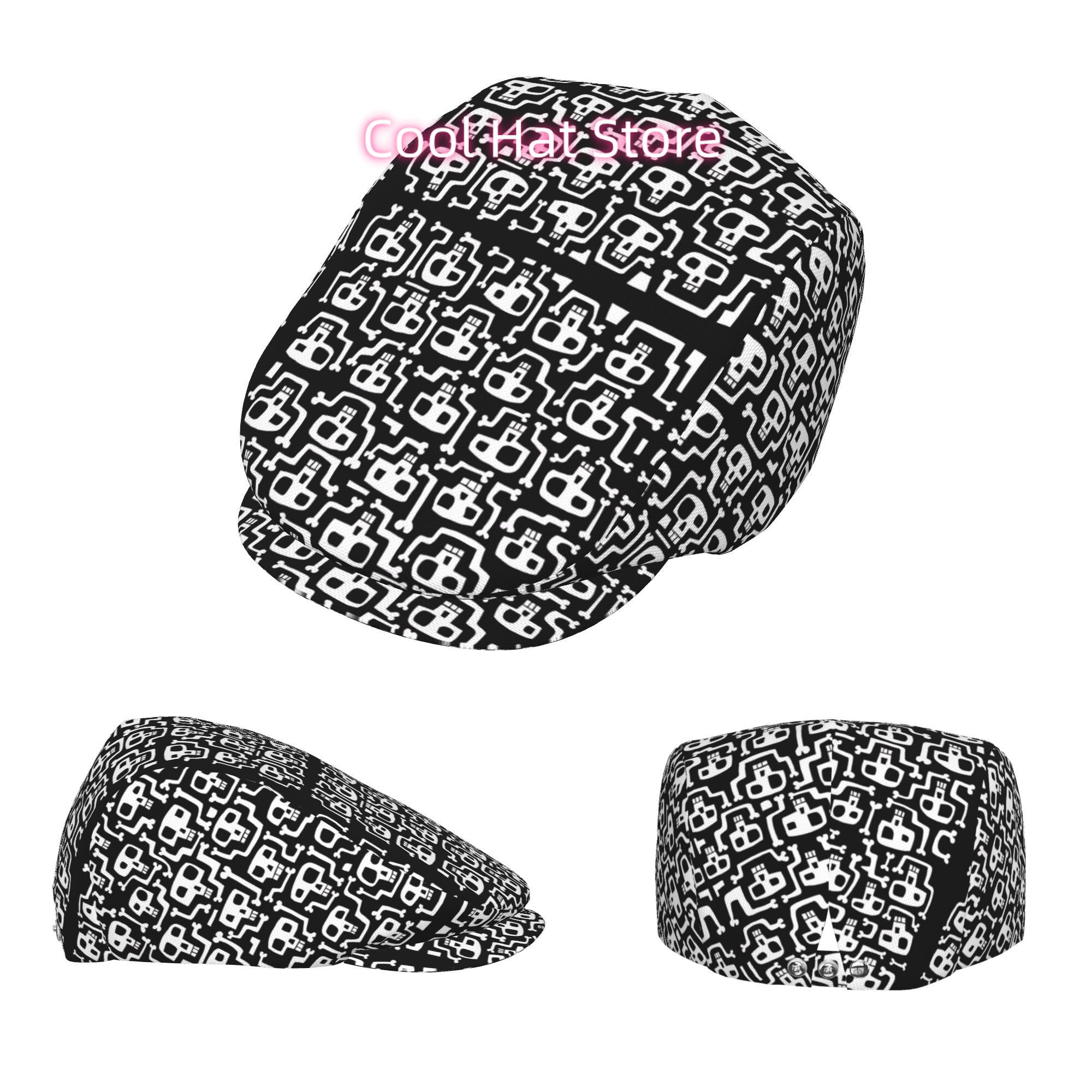 Full-width printing Dance of S - Newsboy Cap Ivy 评论和价格
